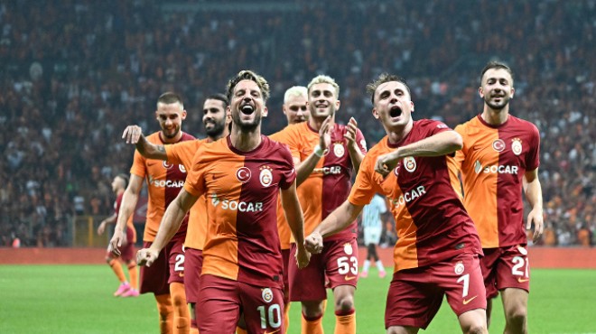 Galatasaray Mertens le turladı