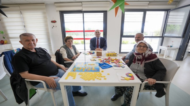 Gaziemir den alzheimer hastalarına tam destek