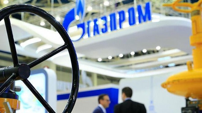 Gazprom dan  mücbir sebep  kesintisi