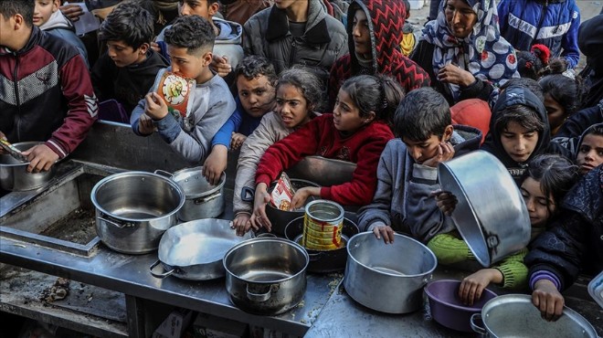 Gazze den kıtlık uyarısı: 600 bin kişi ölebilir!