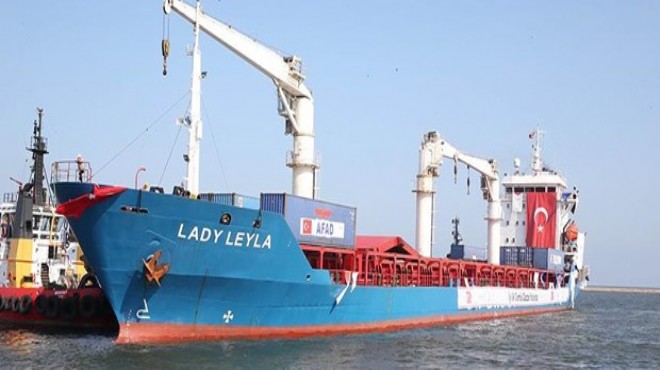 Gazze ye yardım gemisi İsrail i ulaştı