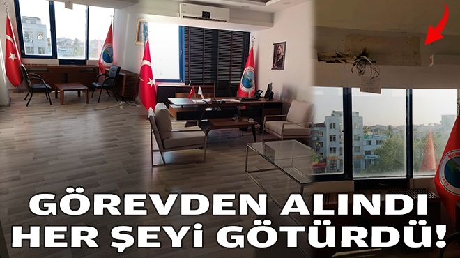 Görevden alındı, her şeyi götürdü!