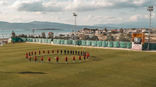 Göztepe de bilet geliri depremzedelere