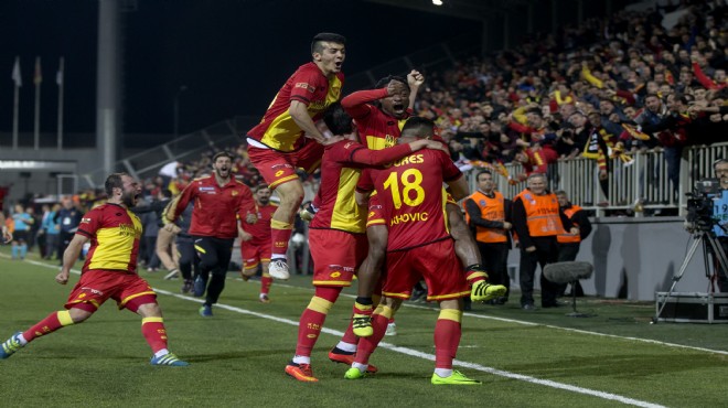 Göztepe de büyük coşku: Süper Lig e 12 maç kaldı!