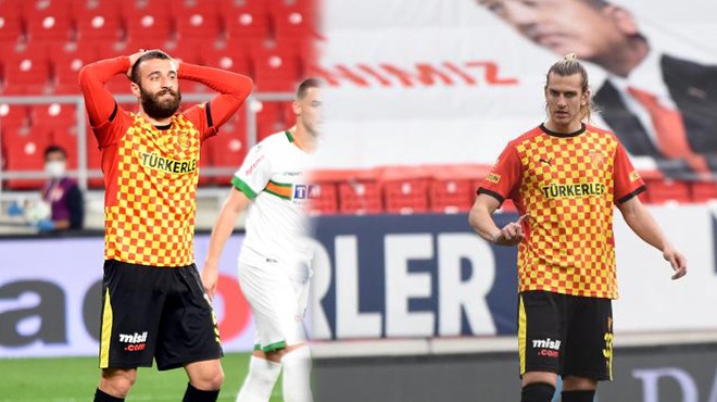 Göztepe de defans alarmı