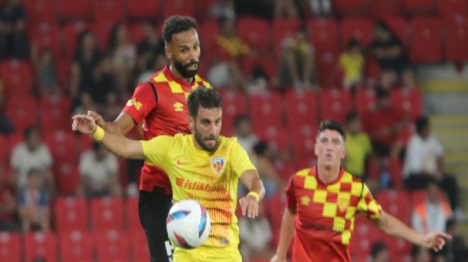 Göztepe, hazırlıkta galip!