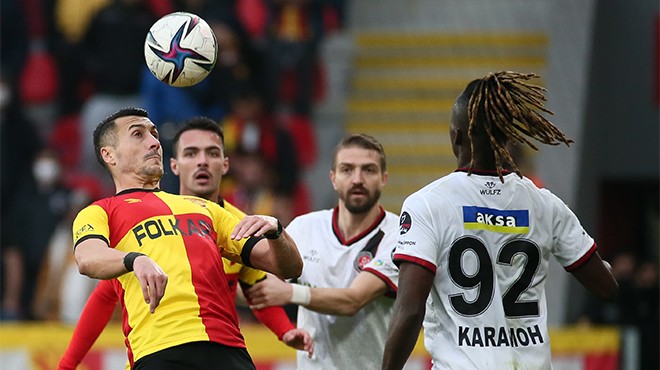 Göztepe Karagümrük karşısında galip gelemedi!