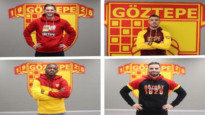 Göztepe nin yenileri turp gibi