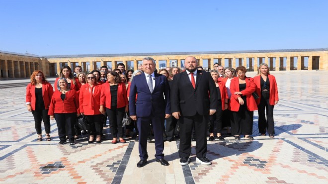 Güzelbahçe den tam kadro Anıtkabir çıkarması!