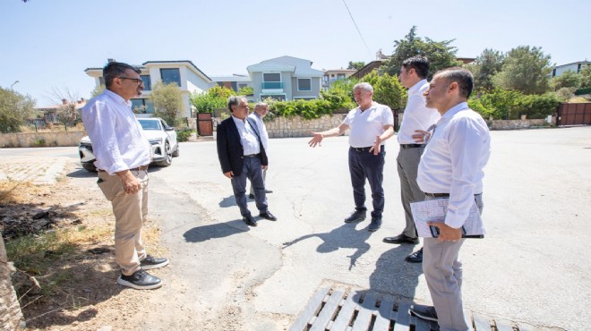 Güzelbahçe ve İZSU dan ortak hizmet hamlesi