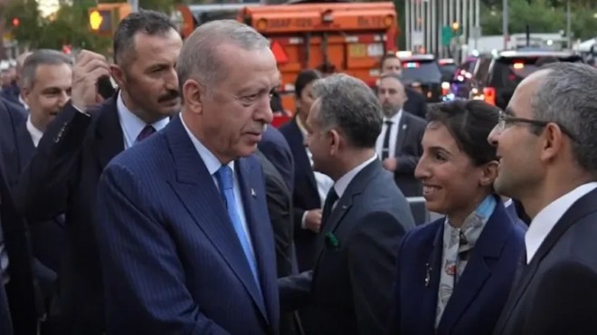 Hafize Gaye Erkan da ABD de Erdoğan ı karşıladı