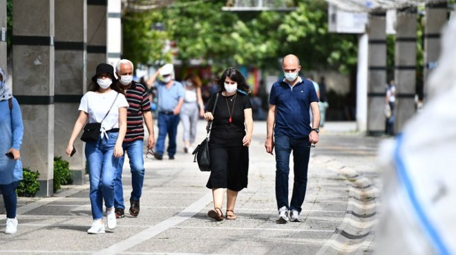 Haftalık vaka haritası açıklandı: İzmir de düşüş sürüyor!