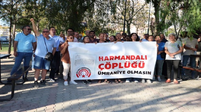 Harmandalı Çöplüğü eyleminde  izin  krizi!