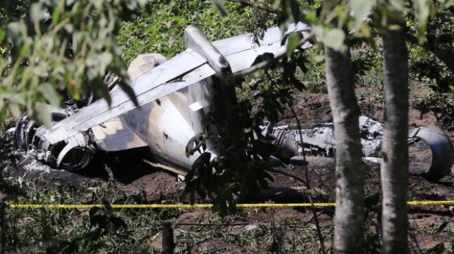 Hava Kuvvetlerine ait bir eğitim uçağı düştü