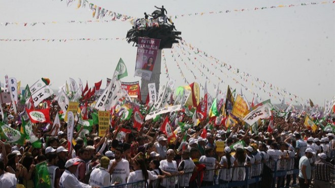 HDP nin İzmir mitingine Valilikten vize yok!