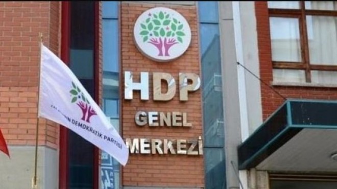 HDP den  İzmir desteği  ültimatomu: Seçimde aynı tavrı beklemeyin!