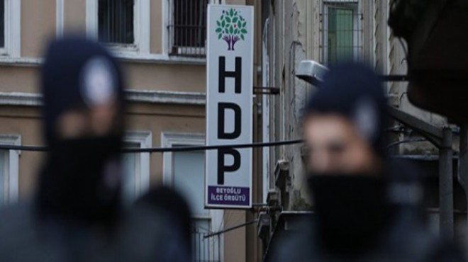 HDP ye terör operasyonları: 199 gözaltı