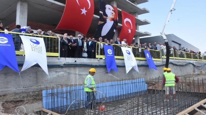 Hizmet binası yükseliyor… EBSO’ya yeni yuva!