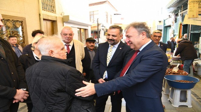 CHP li Aslanoğlu’ndan Bornova turu... Hizmetleri yerinde inceledi!