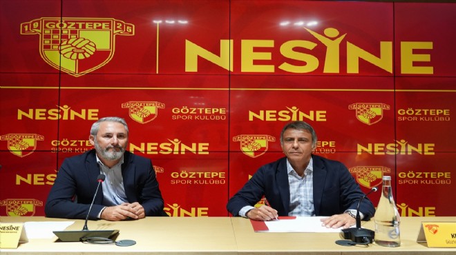 İmzalar atıldı... Göztepe den yeni sponsorluk anlaşması