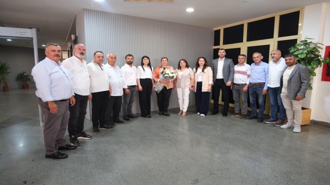 İncirliova Meclis üyelerinden Başkan Çerçioğlu na ziyaret