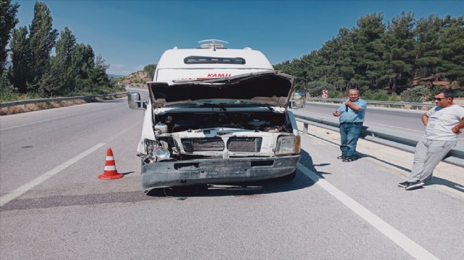 İşçi servisi kaza yaptı... 7 kişi yaralandı!