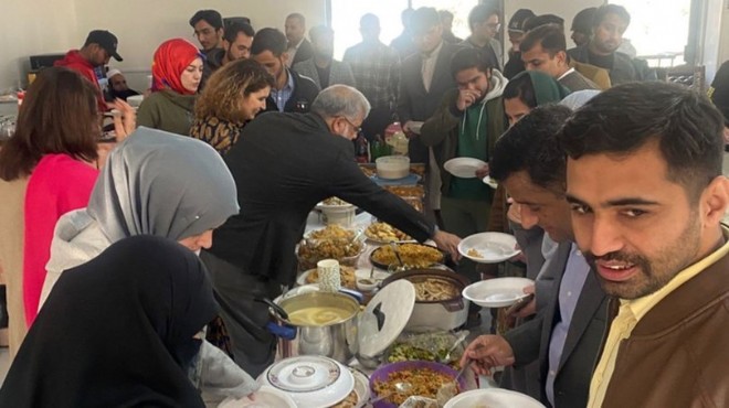 Pakistanlı öğrencilere Türk yemekleri tanıtıldı