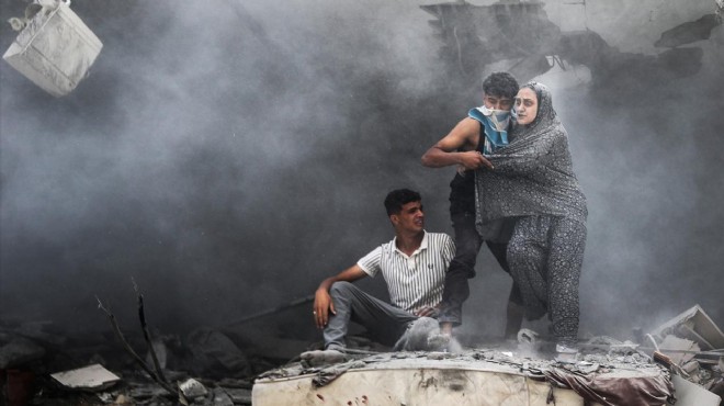 İsrail Gazze de okulu vurdu: En az 11 ölü!