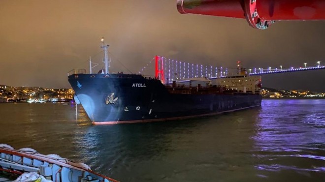 İstanbul Boğazı’nda sürüklenen gemi kurtarıldı