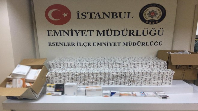 İstanbul da operasyon: 91 bin kaçak ilaç ele geçirildi