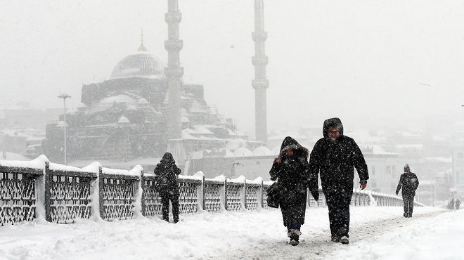 İstanbul Valisi nden yeni kar uyarısı