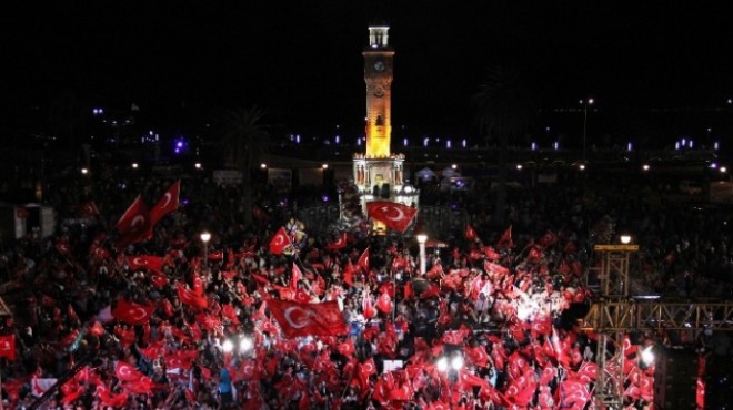 İzmir 20 gündür nöbette, alanı terk etmiyor!