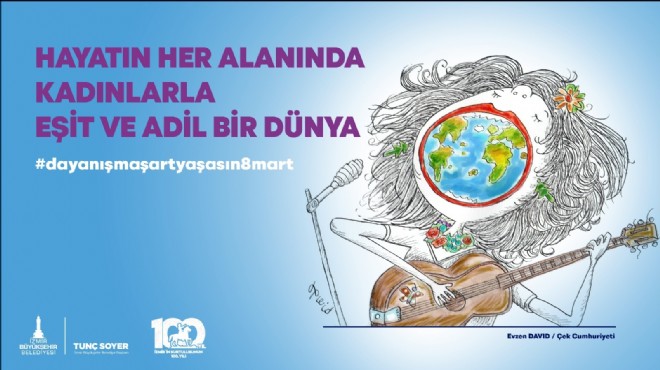 İzmir 8 Mart a hazır!