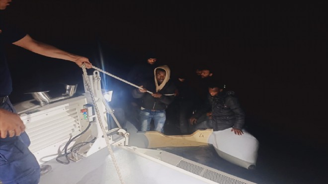 İzmir açıklarında can pazarı: Düzensiz göçmenler kurtarıldı!