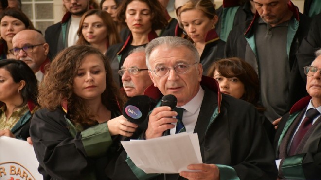İzmir Barosu 5 Nisan Avukatlar Günü dolayısıyla tören düzenledi