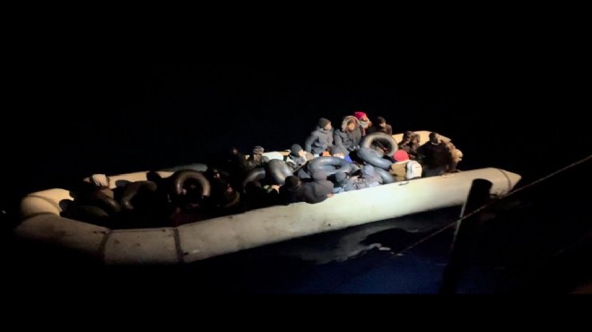 İzmir de 50 düzensiz göçmen yakalandı