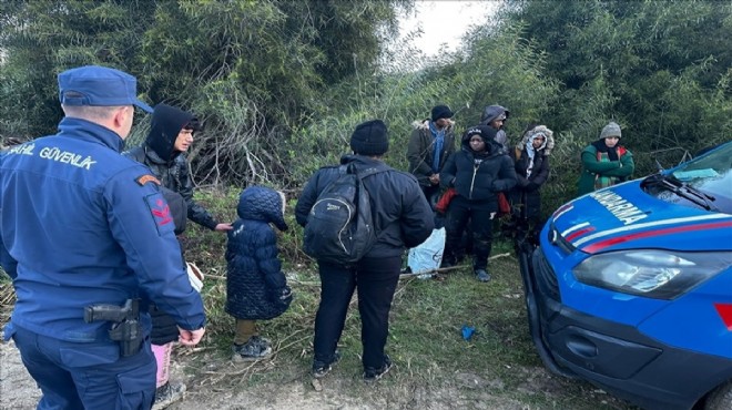 İzmir de 91 göçmen yakalandı