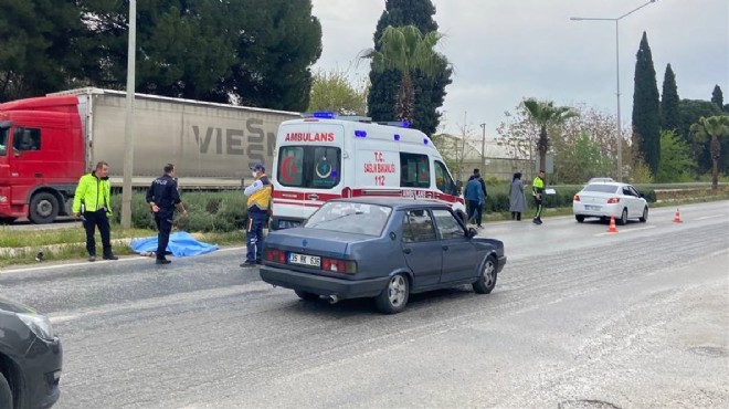 İzmir de acı son... Karşıya geçerken can verdi!