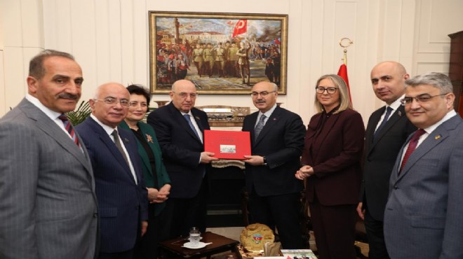 İzmir de Azerbaycan zirvesi: Hedef 5 milyarlık dolarlık ihracat!