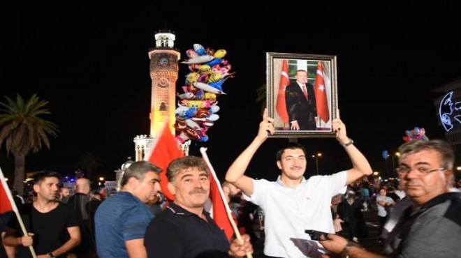 17.gün raporu: İzmir de binler demokrasi nöbetinde