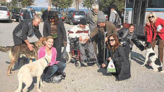 İzmir de engelliler can dostlarını geri istiyor