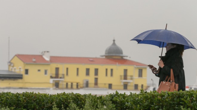 İzmir’de etkili sağanak yağış ve hafta sonu uyarısı!