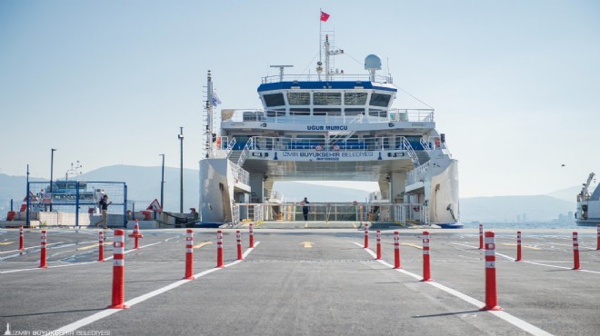 İzmir de feribota zam geldi!