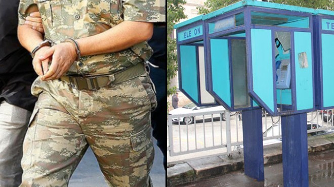 İzmir de FETÖ ye  ankesör  operasyonu: Onlarca askere tutuklama!