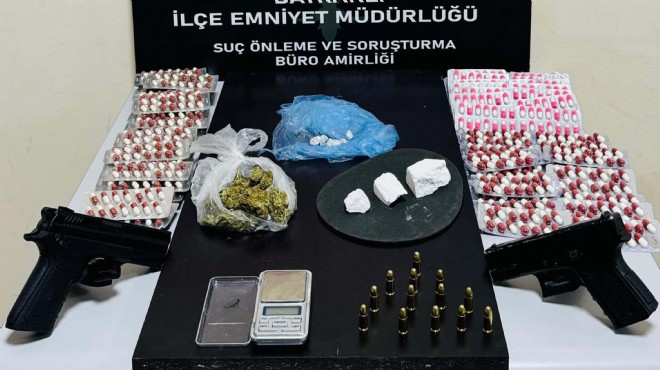 İzmir de gangstere tavuk kümesinde gözaltı!