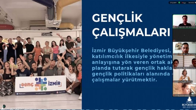 İzmir de genç perspektifiyle e-çalıştay düzenlendi