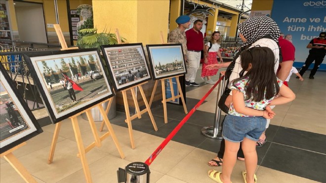 İzmir de jandarmadan 15 Temmuz Demokrasi ve Milli Birlik Günü sergisi