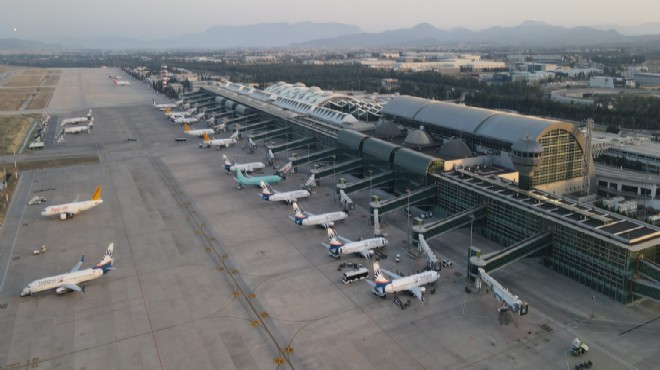 İzmir de kaç yolcu hava yolunu kullandı?