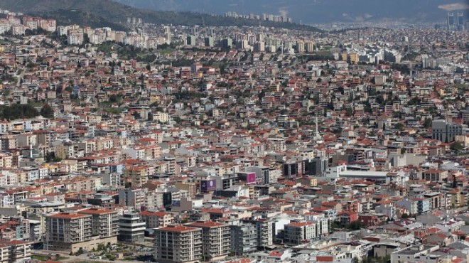 İzmir’de konut satışlarında sert düşüş!