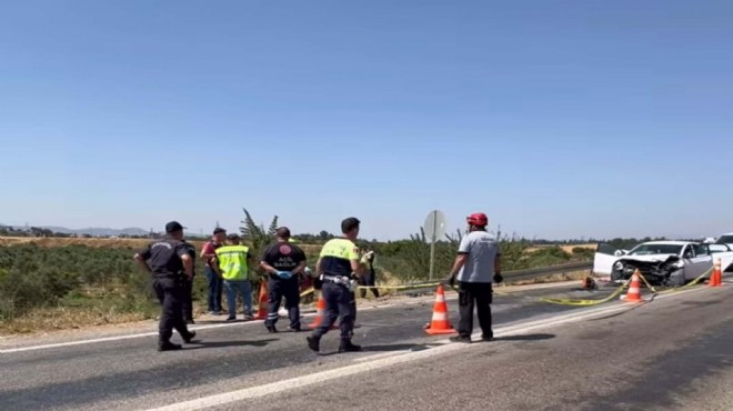 İzmir de korkunç son: Karı-koca kaza kurbanı!